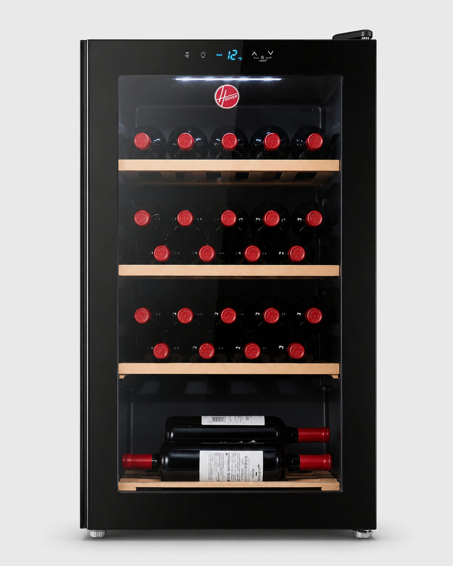 Hoover Beverage Cooler 34 Bottle Black