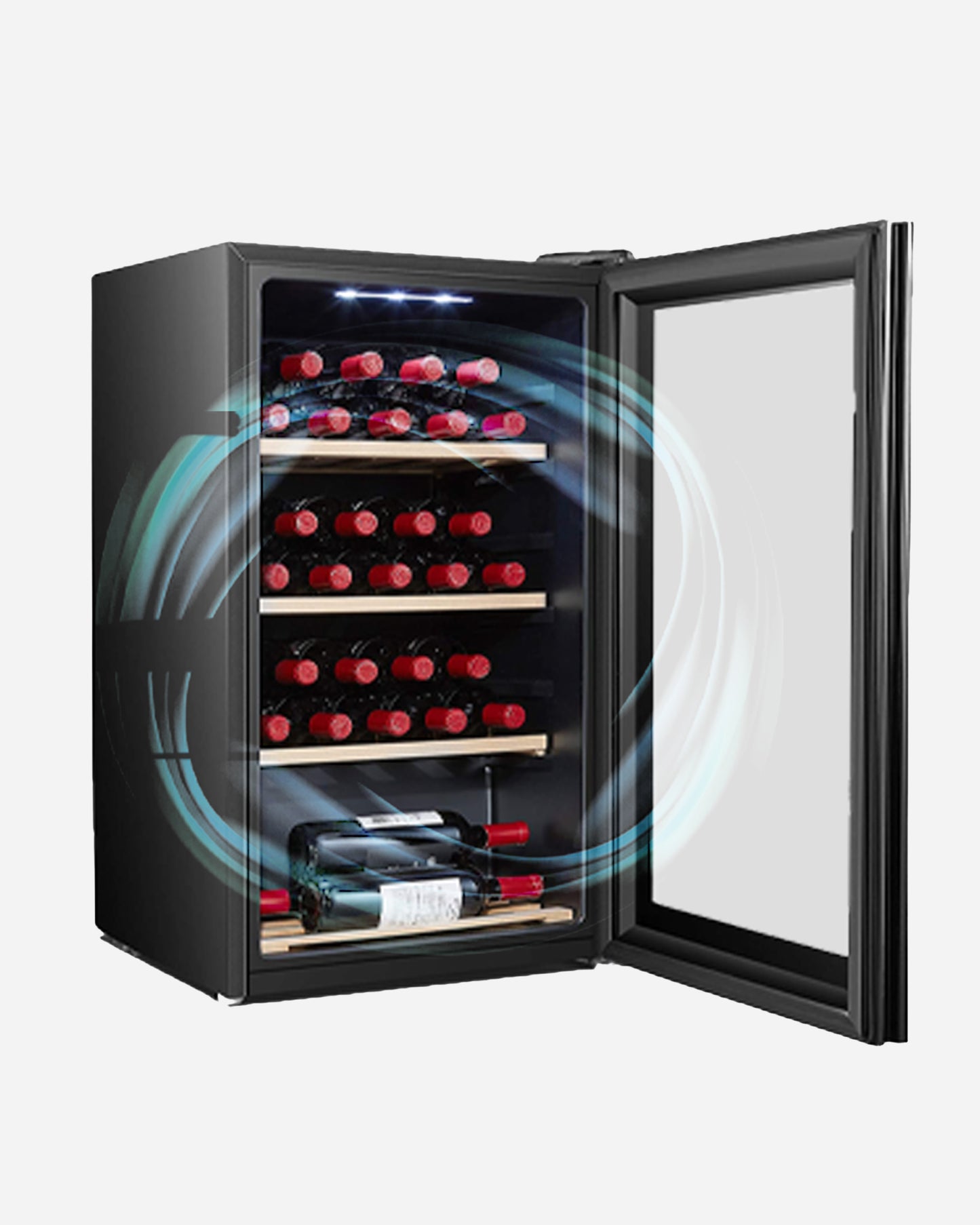 Hoover Beverage Cooler 34 Bottle Black