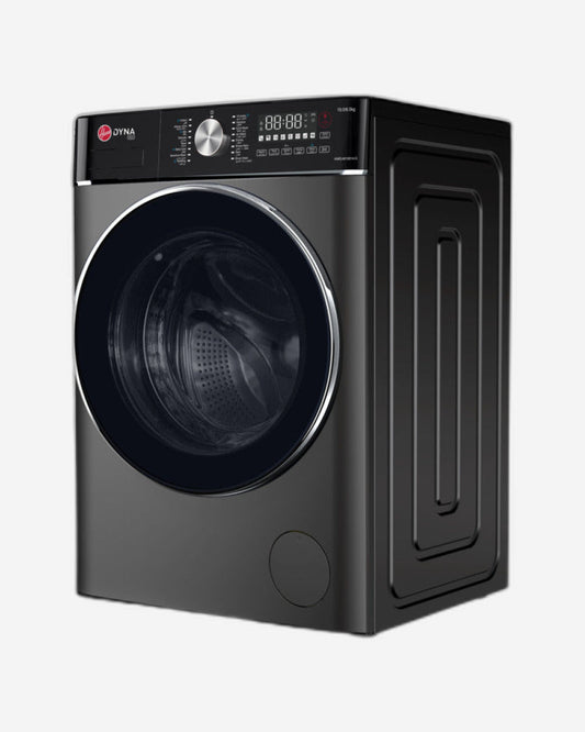 Hoover 10kg Washer-Dryer Combo, 6kg Dry Capacity, 1400 RPM Spin Speed, 17 Programs, Knob & Touch Control Panel, 1 Year Manufacturer & 10-Year Warranty on Inverter Motor ,Lava Grey- HWD-M10614-G