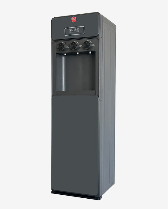 Hoover Bottom Loading Water Dispenser With Cabinet, 3 Water Spouts for Hot, Cold, and Ambient Water, Child Safety Lock, Stretched Stainless Cold Tank, 1 Year Warranty,Green - HWD-SBL-02G