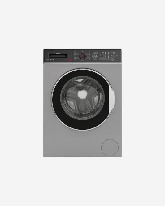 Hoover 8Kg Front Load Washing Machine, Fully Automatic, 1400 RPM, Pyrojet Technology, 15 Programs,Stain Selection,Delay Start,Child Safety Lock, Silver,Made in Turkey,Min 1Year Warranty -HWM-V814-PS