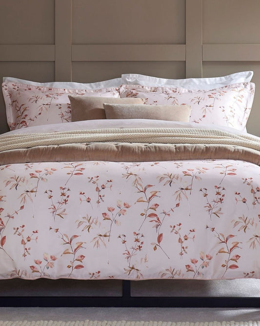 Christy "Hampton" Duvet Cover Sets in Rose