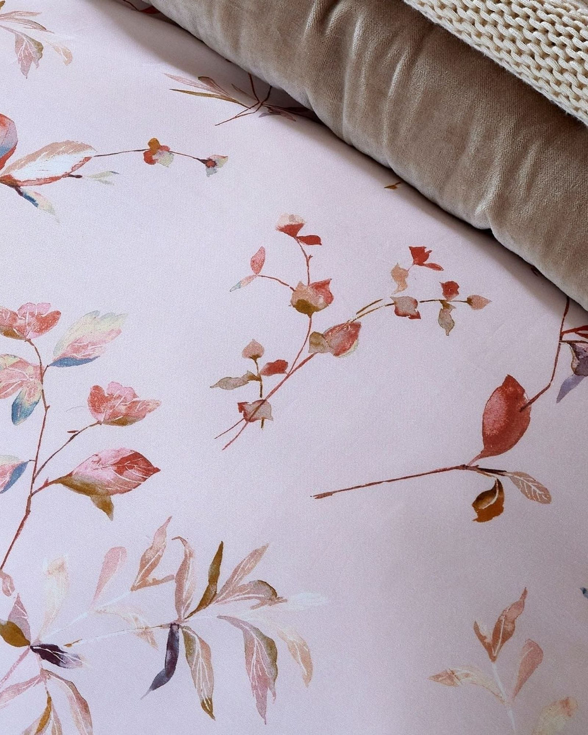 Christy Hampton Bedspread Rose