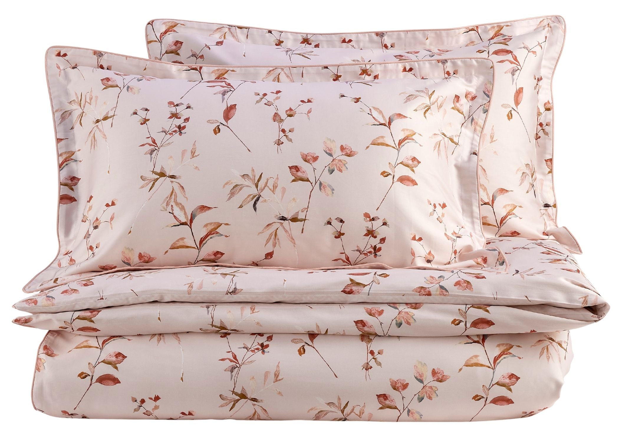 Christy "Hampton" Duvet Cover Sets in Rose