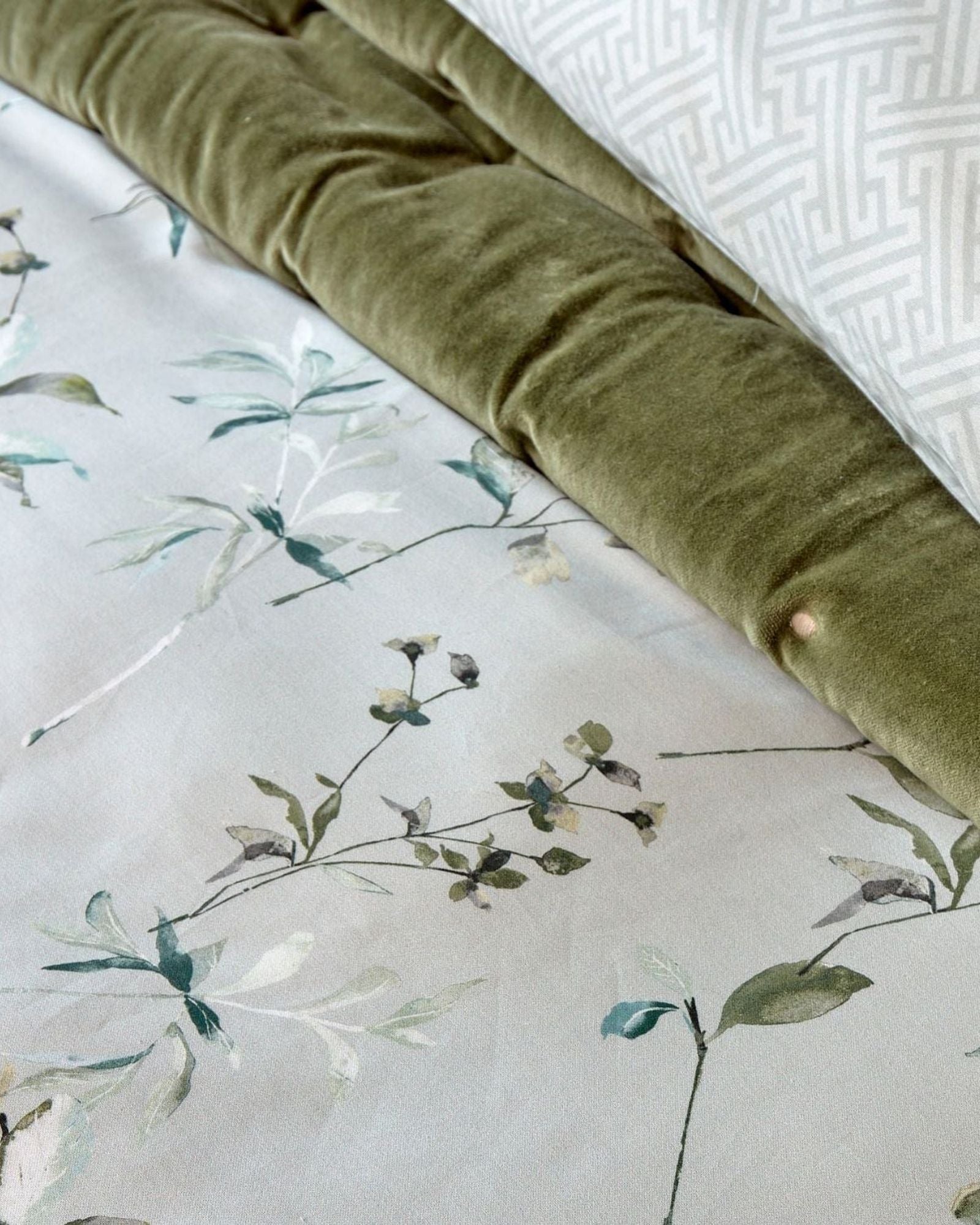 Christy Hampton Bedspread Jade
