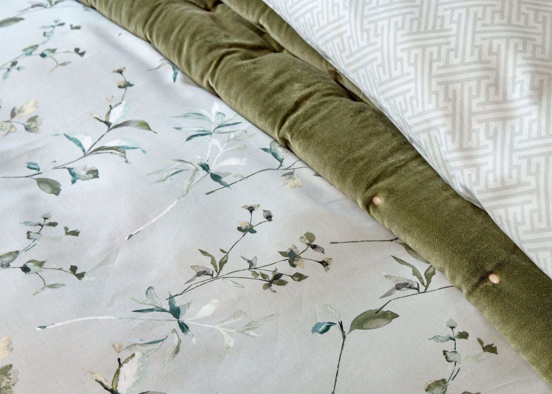 Christy "Hampton" Comforter & Sheet Sets in Jade