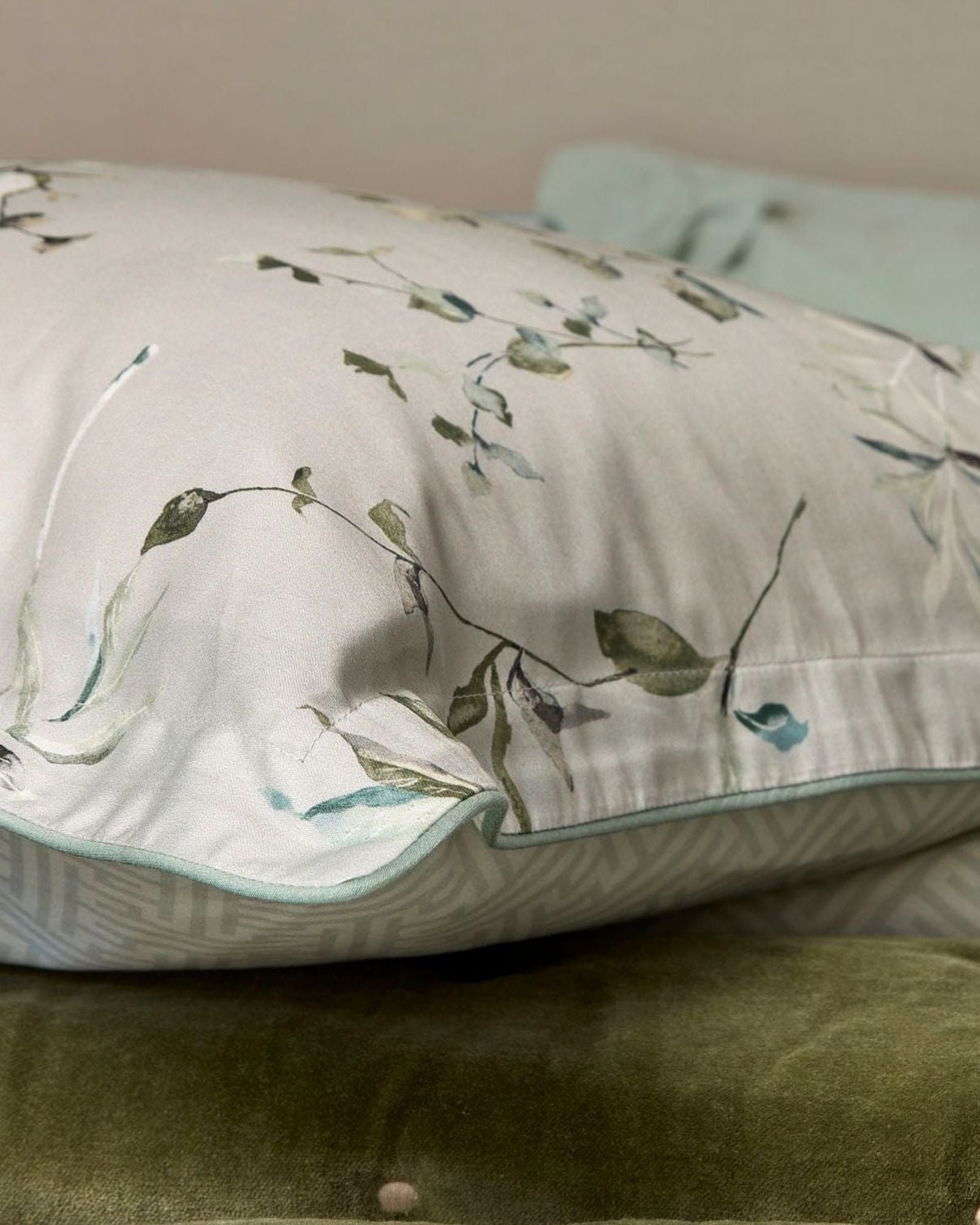 Christy Hampton Bedspread Jade