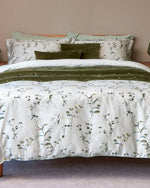 Christy Hampton Bedspread Jade