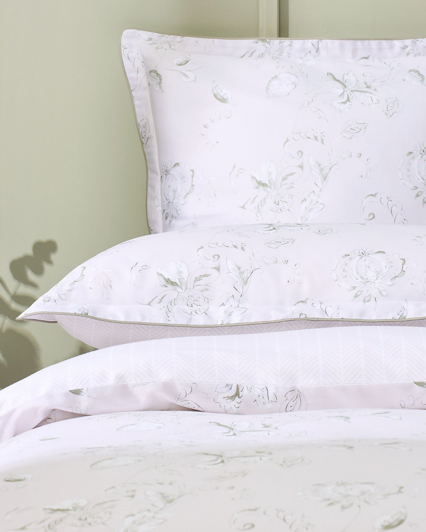 Christy "Hatton" Duvet Cover Set in Sage