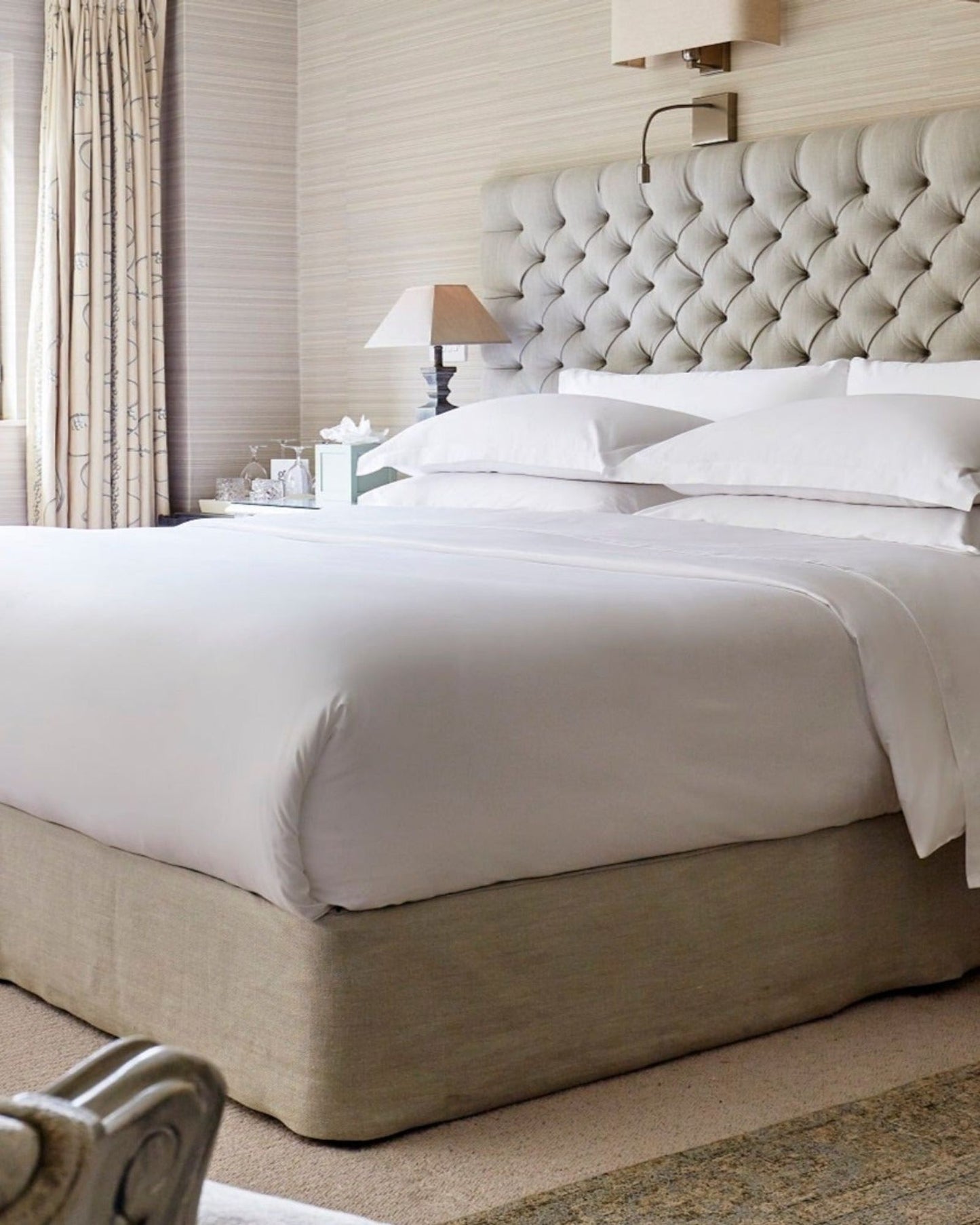 Christy Soho Bed Linen 300TC White