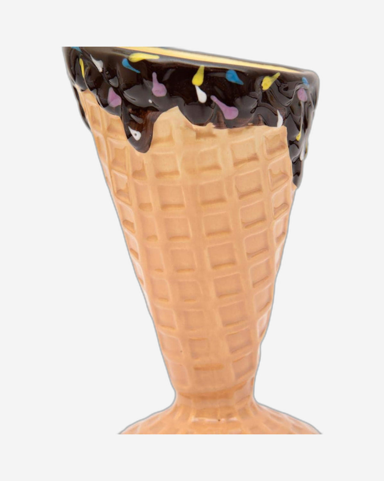 Shallow Dessert Cup Ice Cream Cone-Shaped, 1-Piece – Elegant Serving Cup for Ice Cream, Sorbet, and Desserts