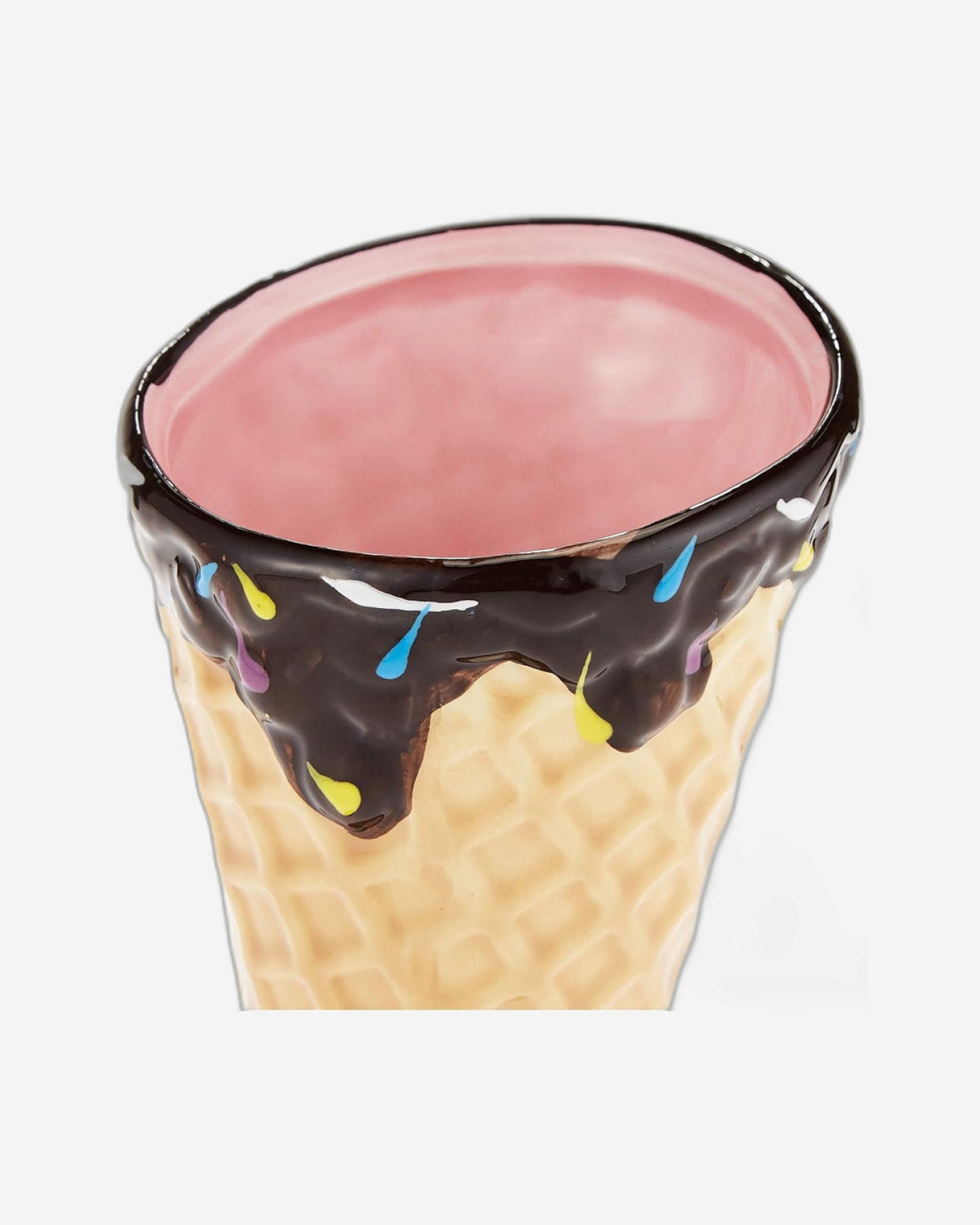 Shallow Dessert Cup Ice Cream Cone-Shaped, 4-Piece Set – Elegant Serving Cups for Ice Cream, Sorbet, and Desserts