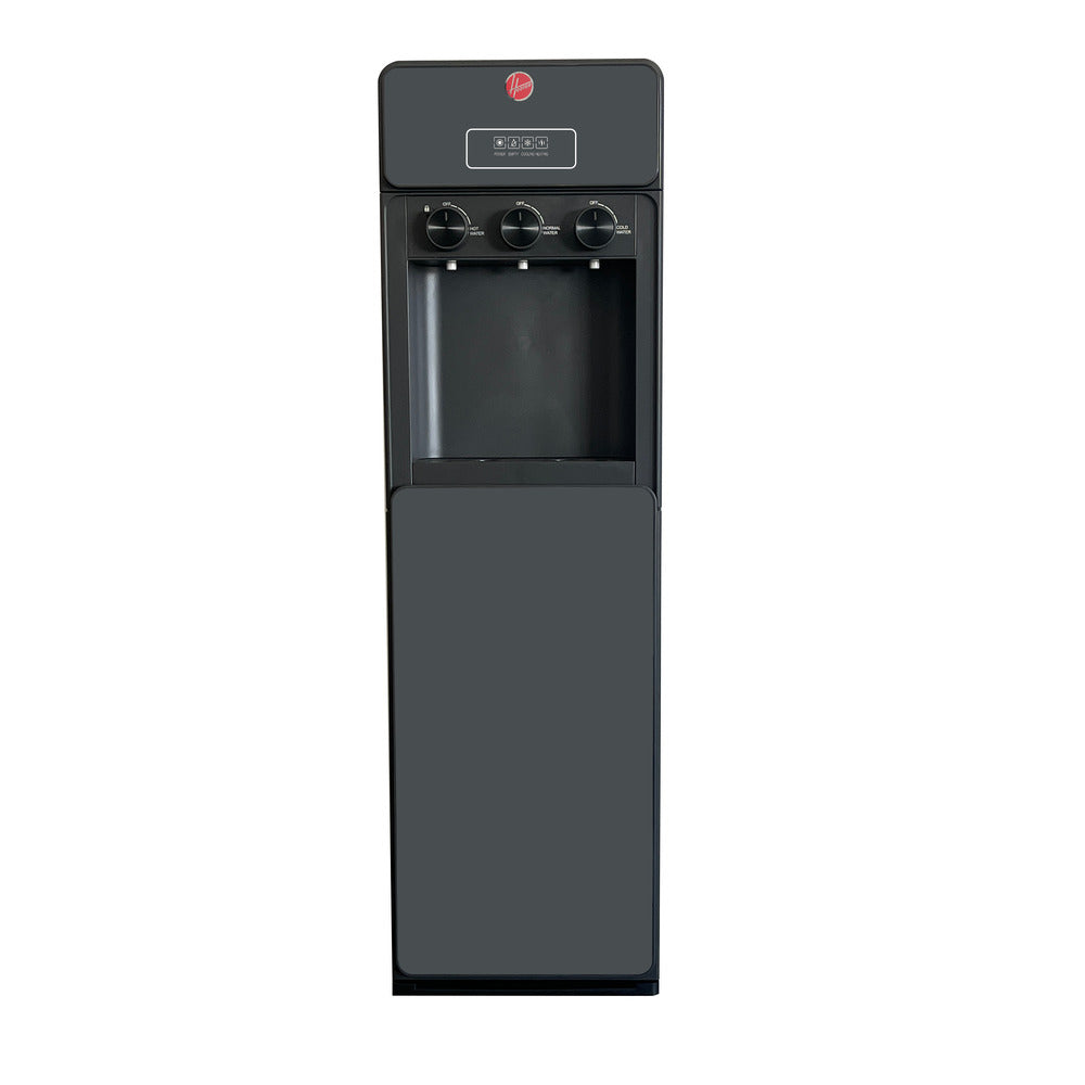 Hoover Bottom Loading Water Dispenser With Cabinet, 3 Water Spouts for Hot, Cold, and Ambient Water, Child Safety Lock, Stretched Stainless Cold Tank, 1 Year Warranty,Green - HWD-SBL-02G