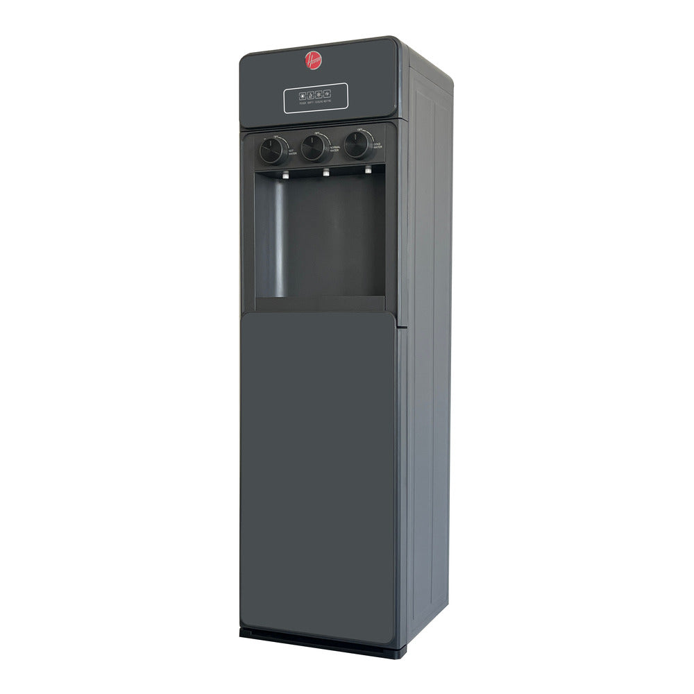 Hoover Bottom Loading Water Dispenser With Cabinet, 3 Water Spouts for Hot, Cold, and Ambient Water, Child Safety Lock, Stretched Stainless Cold Tank, 1 Year Warranty,Green - HWD-SBL-02G