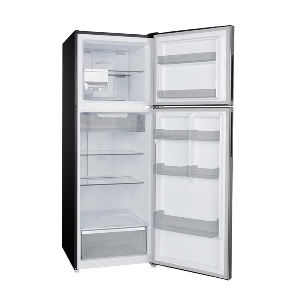 Hoover 425 Liters Top Mount Dual Inverter Refrigerator, Reversible Door, Humidity Control Crisper, 1 Year Manufacturer & 10-Year Warranty on Inverter Compressor 50/60 Hz, Inox - HTR-M425-S