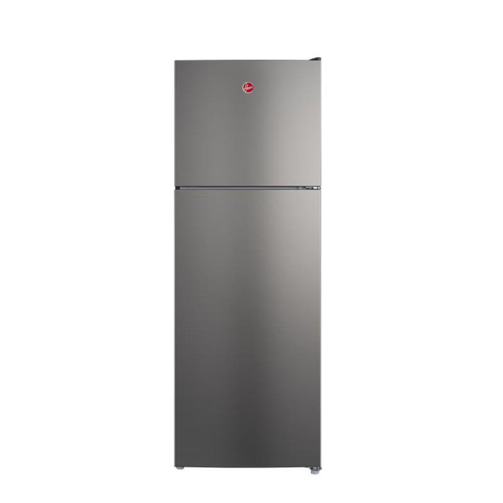 Hoover 425 Liters Top Mount Dual Inverter Refrigerator, Reversible Door, Humidity Control Crisper, 1 Year Manufacturer & 10-Year Warranty on Inverter Compressor 50/60 Hz, Inox - HTR-M425-S