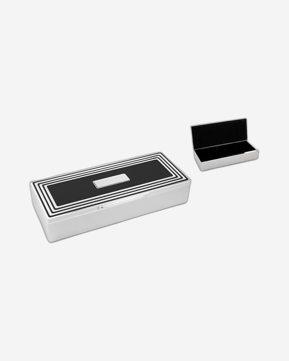 Winko Love Link Trinket Box  W/ Partitions Clear Tray - J-224-10510