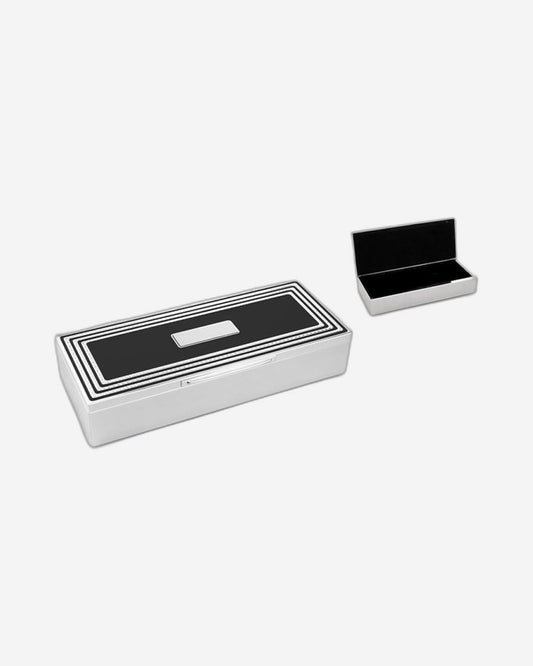 Winko Love Link Trinket Box  W/ Partitions Clear Tray - J-224-10510