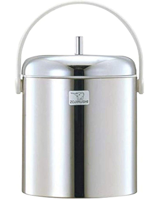 Zojirushi Stainless Steel Vacuum Insulated Ice Pail, 1-2 Ltr Capacity, Silver