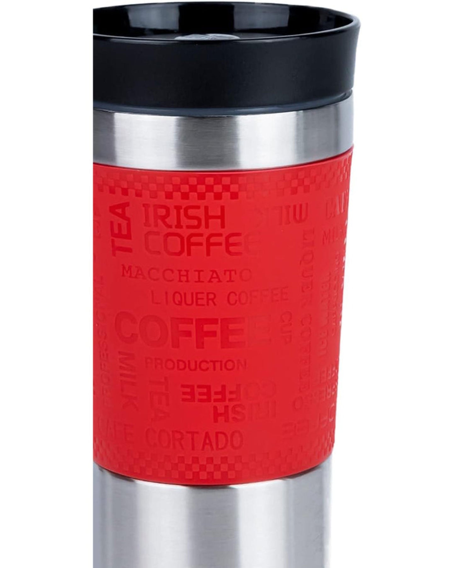 كوب سفر معزول بالفراغ من نيسان تامبلر مصنوع من الفولاذ المقاوم للصدأ، كوب ماء وقهوة للاستخدام في المنزل والمكتب والأنشطة الخارجية، رائع للمشروبات المثلجة والمشروبات الساخنة سعة 450 مل