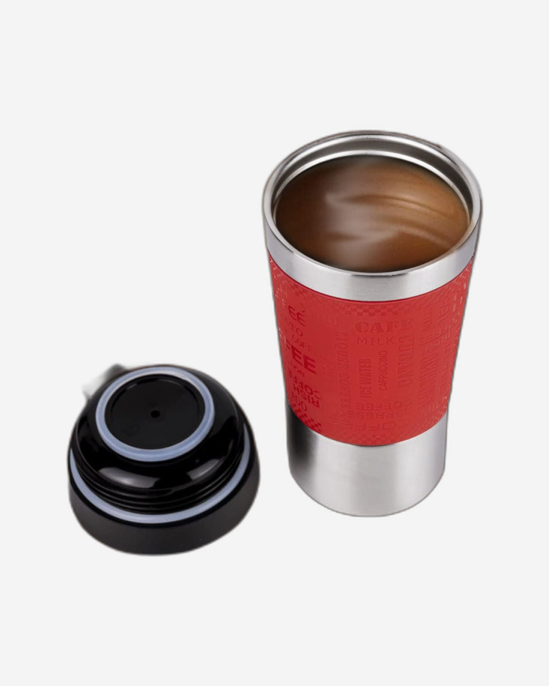 كوب سفر معزول بالفراغ من نيسان تامبلر مصنوع من الفولاذ المقاوم للصدأ، كوب ماء وقهوة للاستخدام في المنزل والمكتب والأنشطة الخارجية، رائع للمشروبات المثلجة والمشروبات الساخنة سعة 450 مل