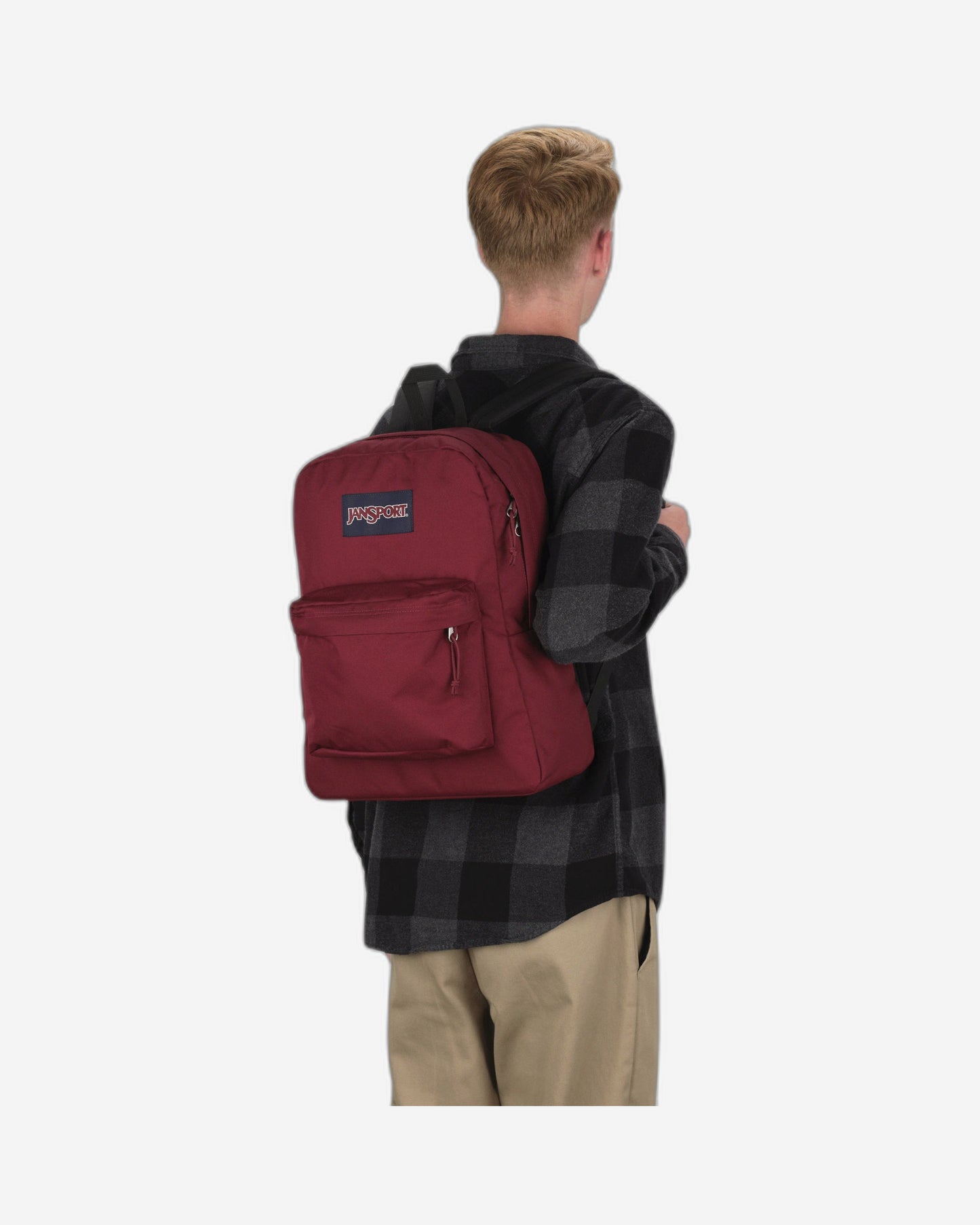 JanSport SuperBreak One Medium Russet Red Backpack