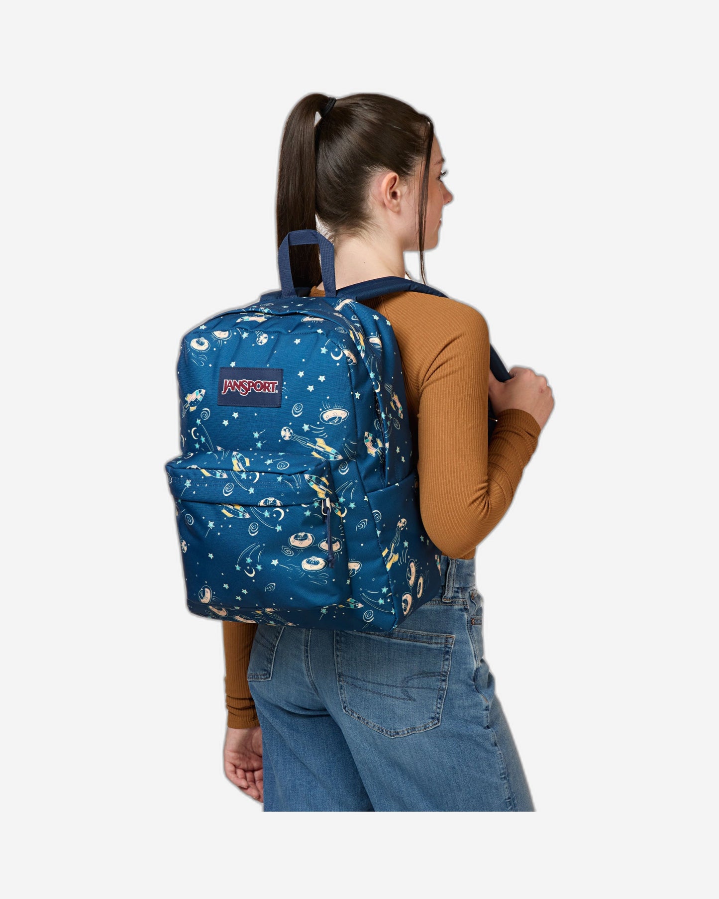 JanSport SuperBreak One Medium backpack Vortex Voyage EK0A5BAG0W41