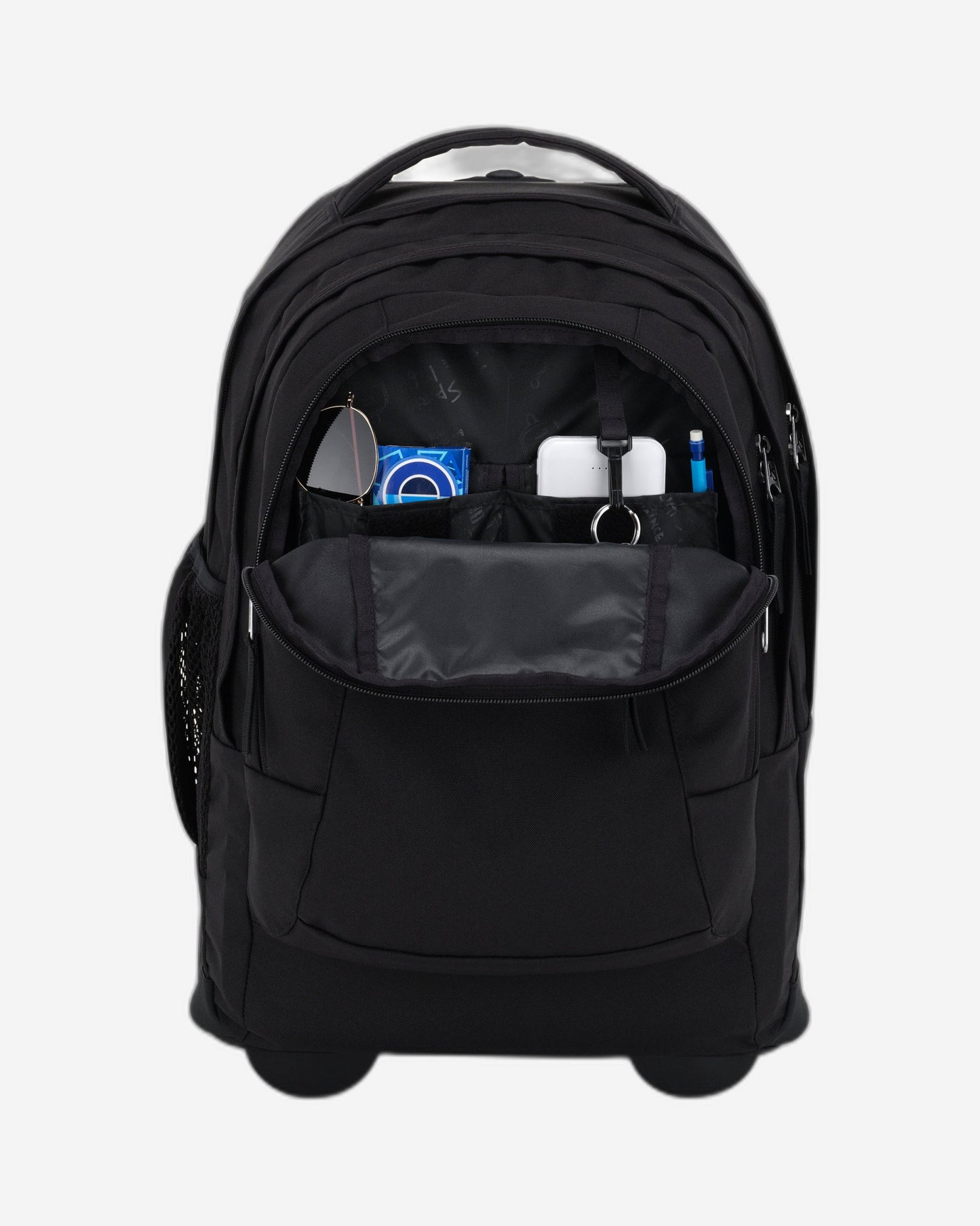 JanSport Driver 8 Large two wheeled Black Backpack