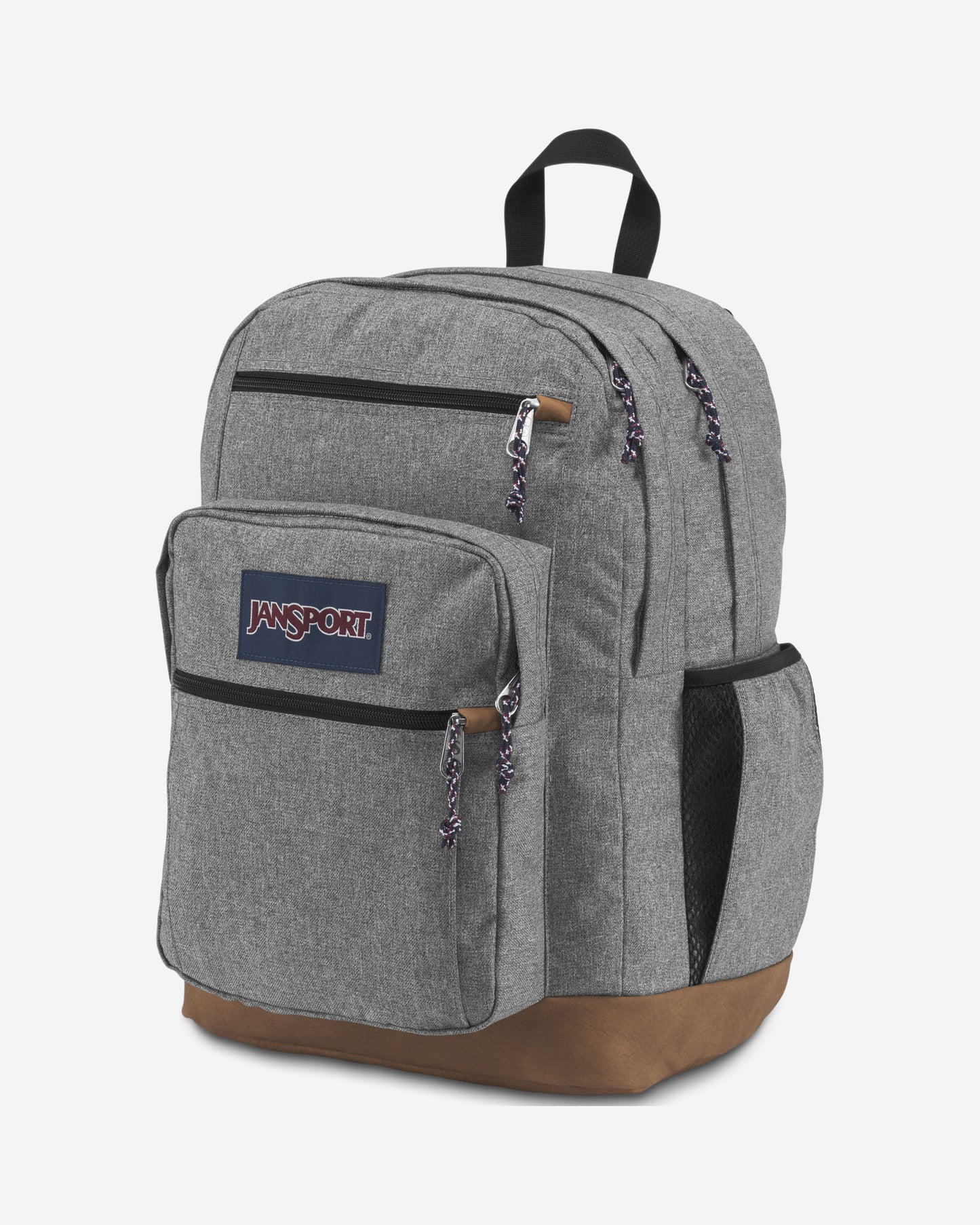 JanSport Cool Student Extra Large laptop backpack Grey Letterm EK0A5BAKZ931