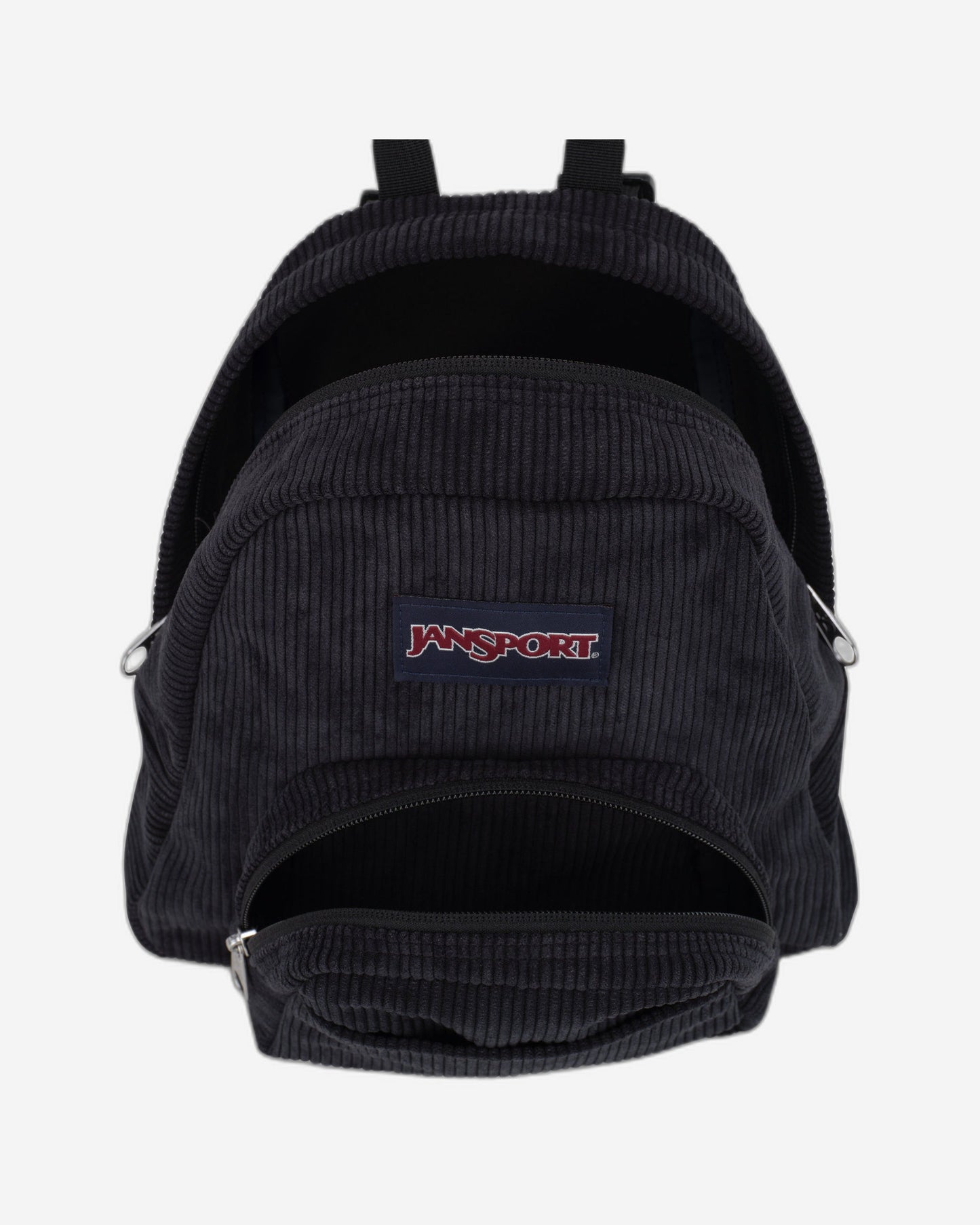 JanSport Half Pint FX Small backpack Black Corduroy EK0A5BII9O81
