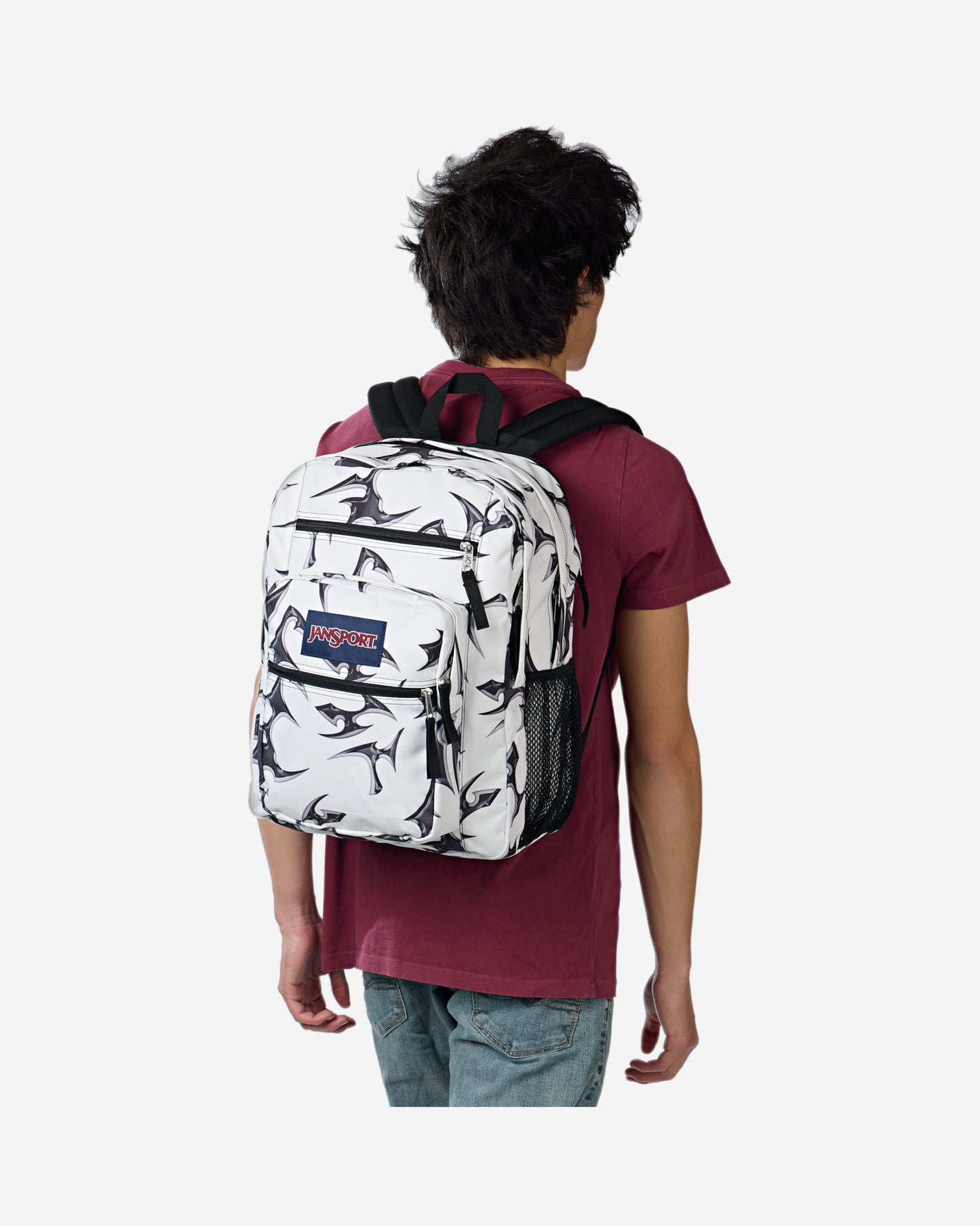 JanSport Big Student Large laptop Cybersilverwhit Backpack
