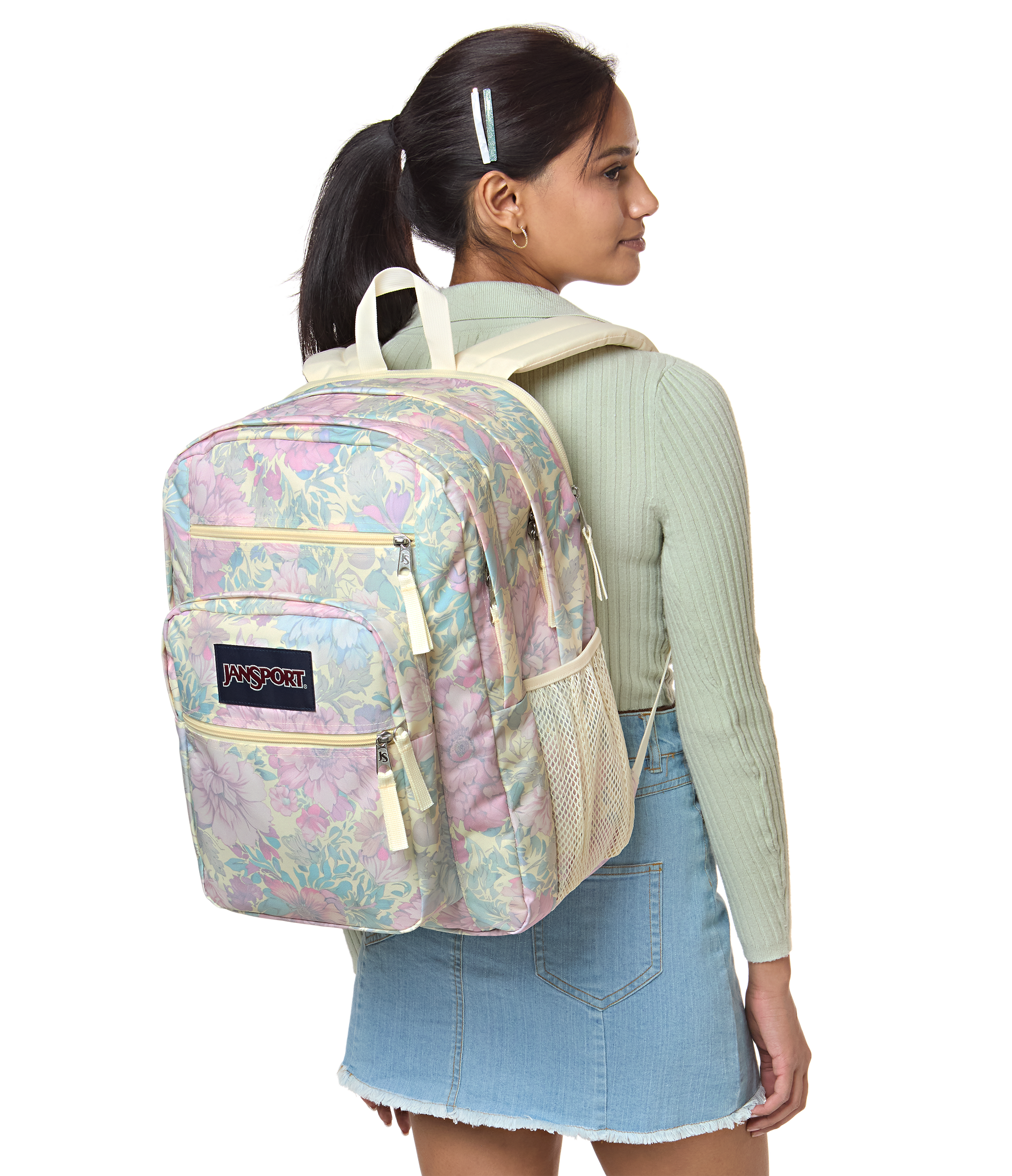 JanSport Big Student Large laptop backpack Faded Tapestry EK0A5BAH2W81