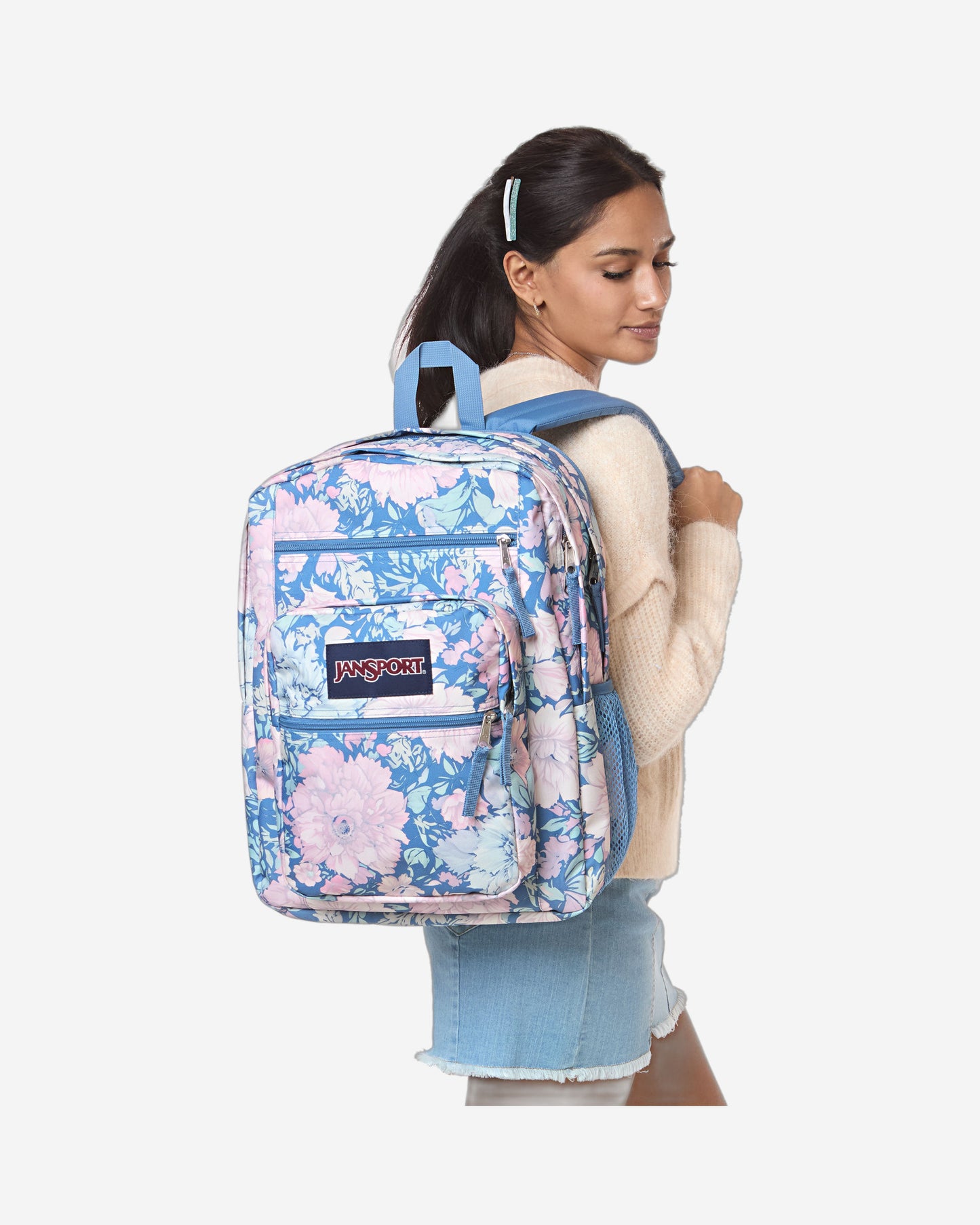 JanSport Big Student Large laptop backpack Faded Tap Eblue EK0A5BAH2W71