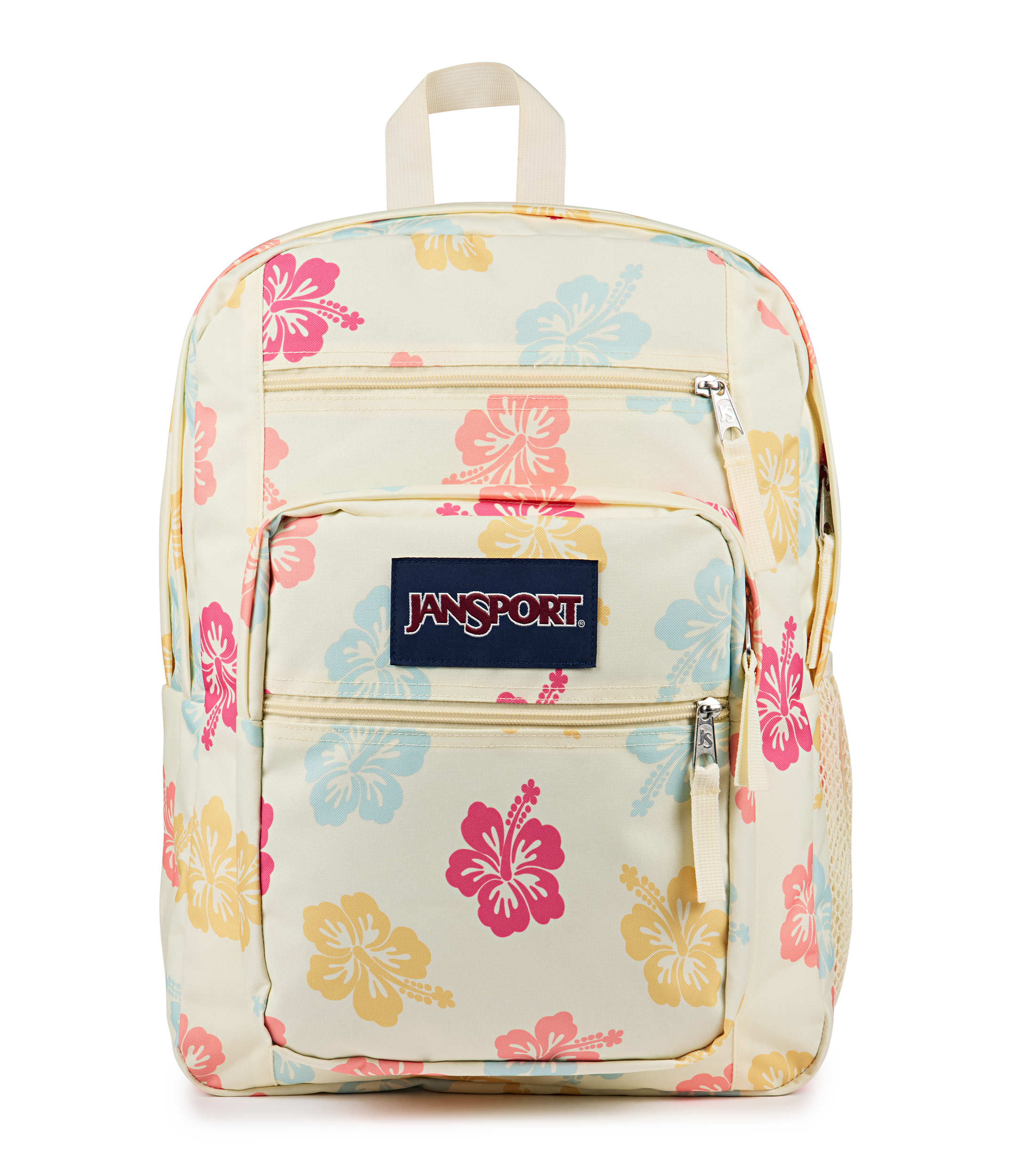  JanSport Big Student Large laptop backpack Hibiscus Baby EK0A5BAH2Y41