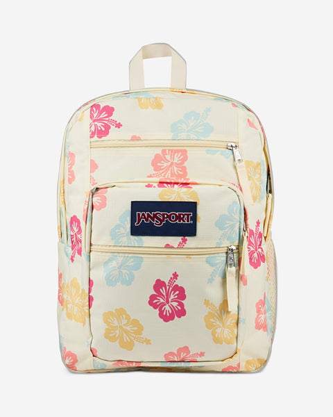 JanSport Big Student Large laptop Hibiscus Baby Backpack