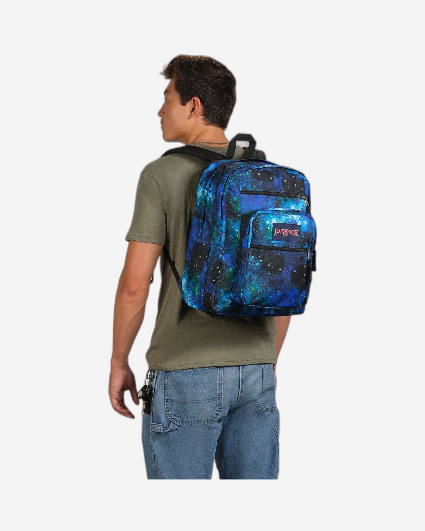 JanSport Big Student Large laptop Cyberspacegalax Backpack