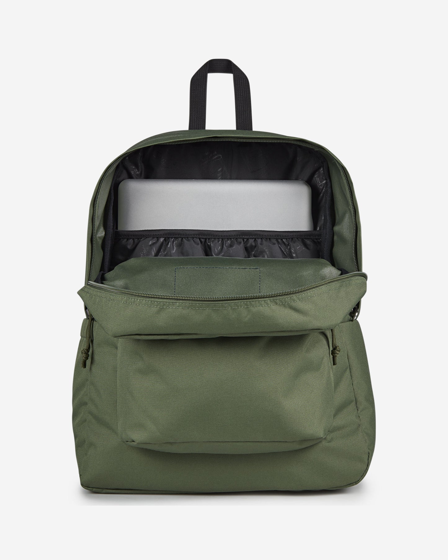 JanSport SuperBreak Plus Medium laptop Cargo Green Backpack