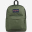 JanSport SuperBreak Plus Medium laptop Cargo Green Backpack