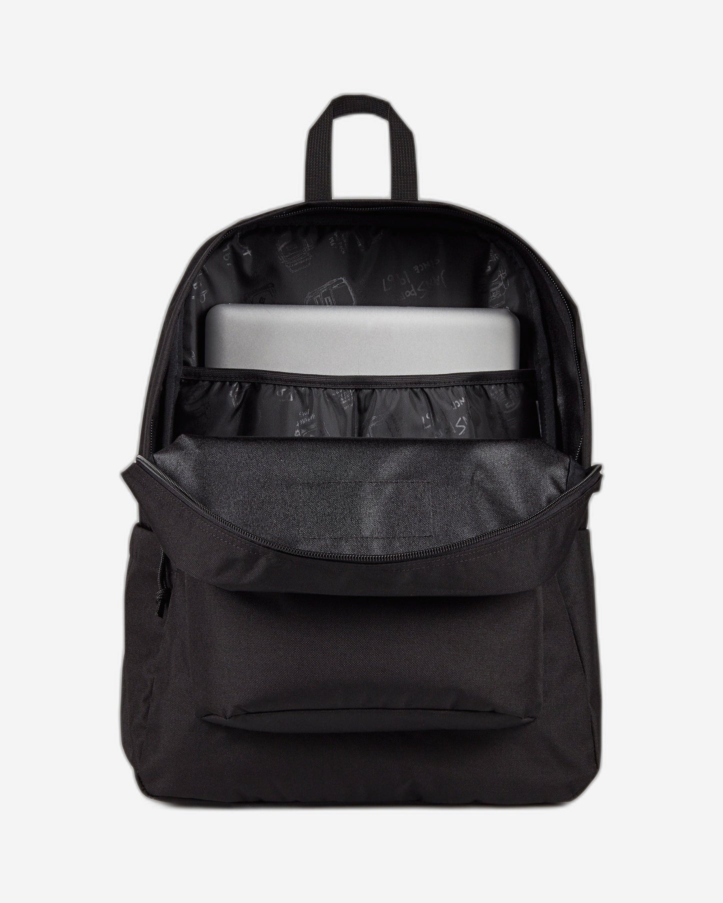 JanSport SuperBreak Plus Medium laptop Monochromeblack Backpack