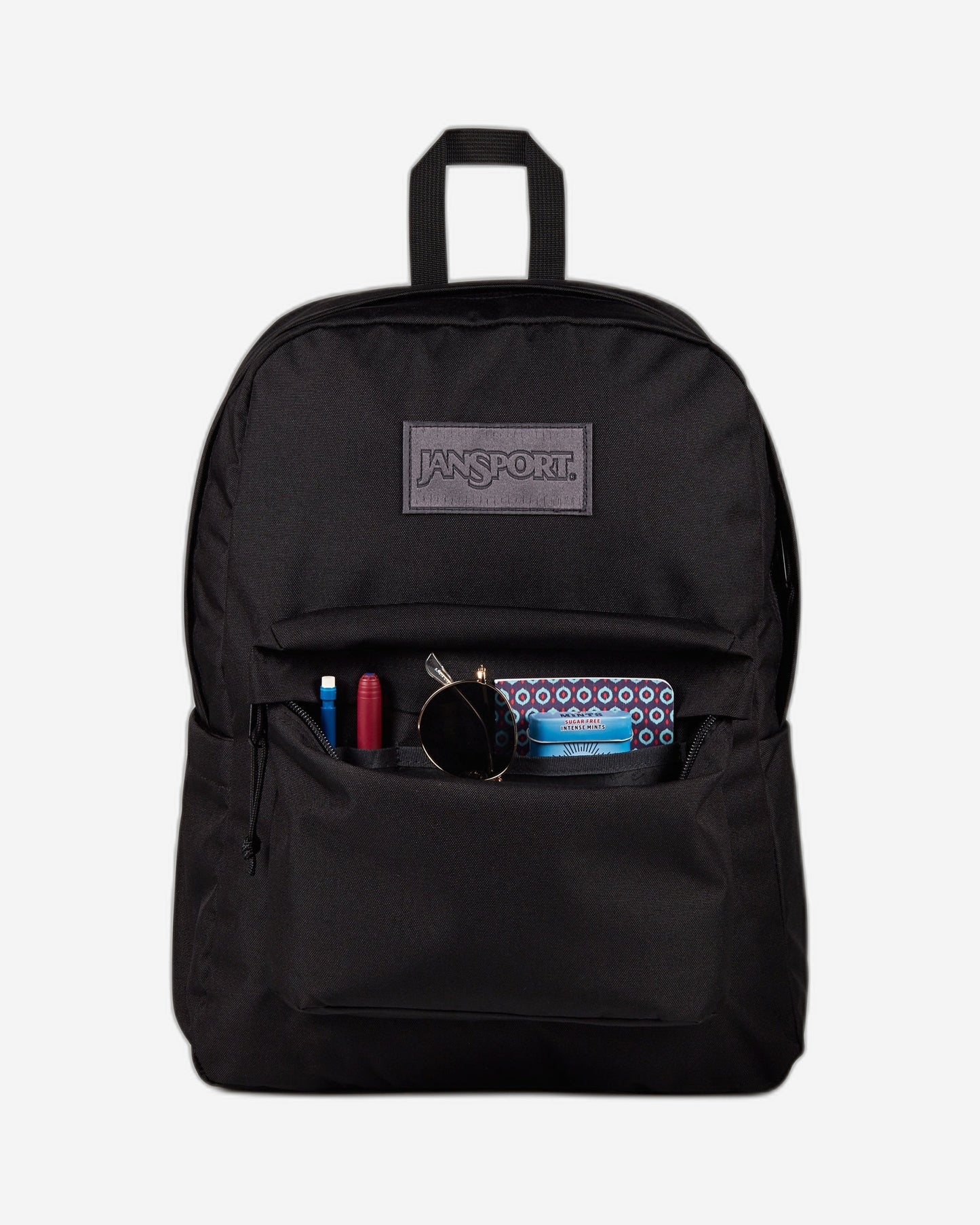 JanSport SuperBreak Plus Medium laptop Monochromeblack Backpack