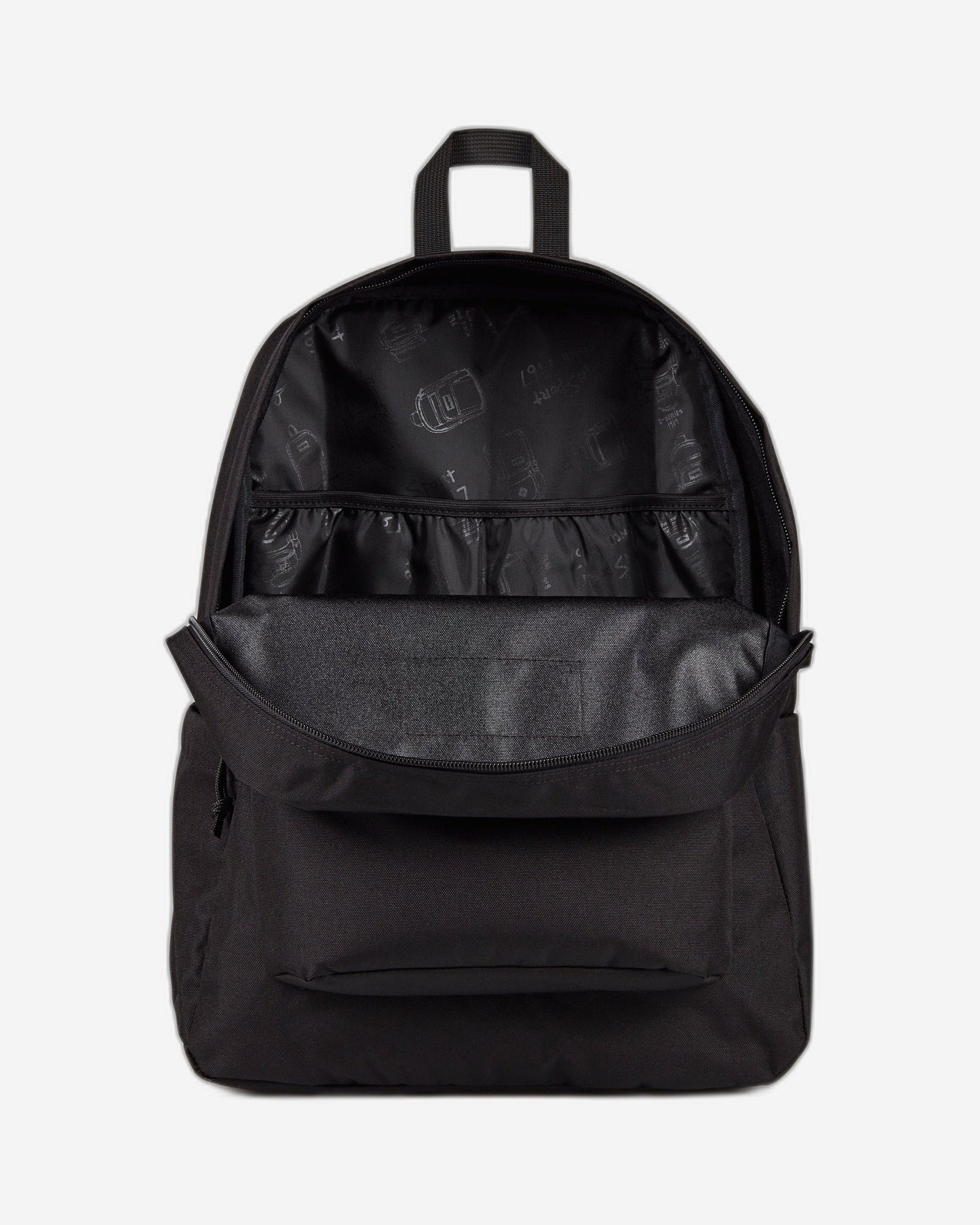 JanSport SuperBreak Plus Medium laptop Monochromeblack Backpack