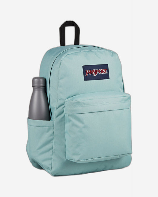 JanSport SuperBreak Plus Medium laptop backpack Faded Sage EK0A5BAO0W31