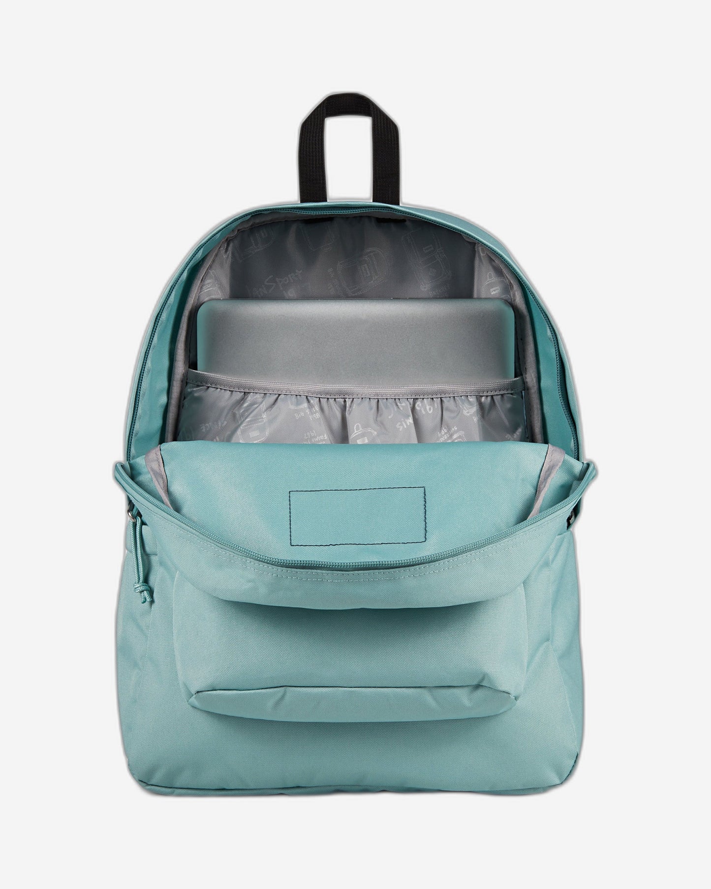 JanSport SuperBreak Plus Medium laptop Faded Sage Backpack