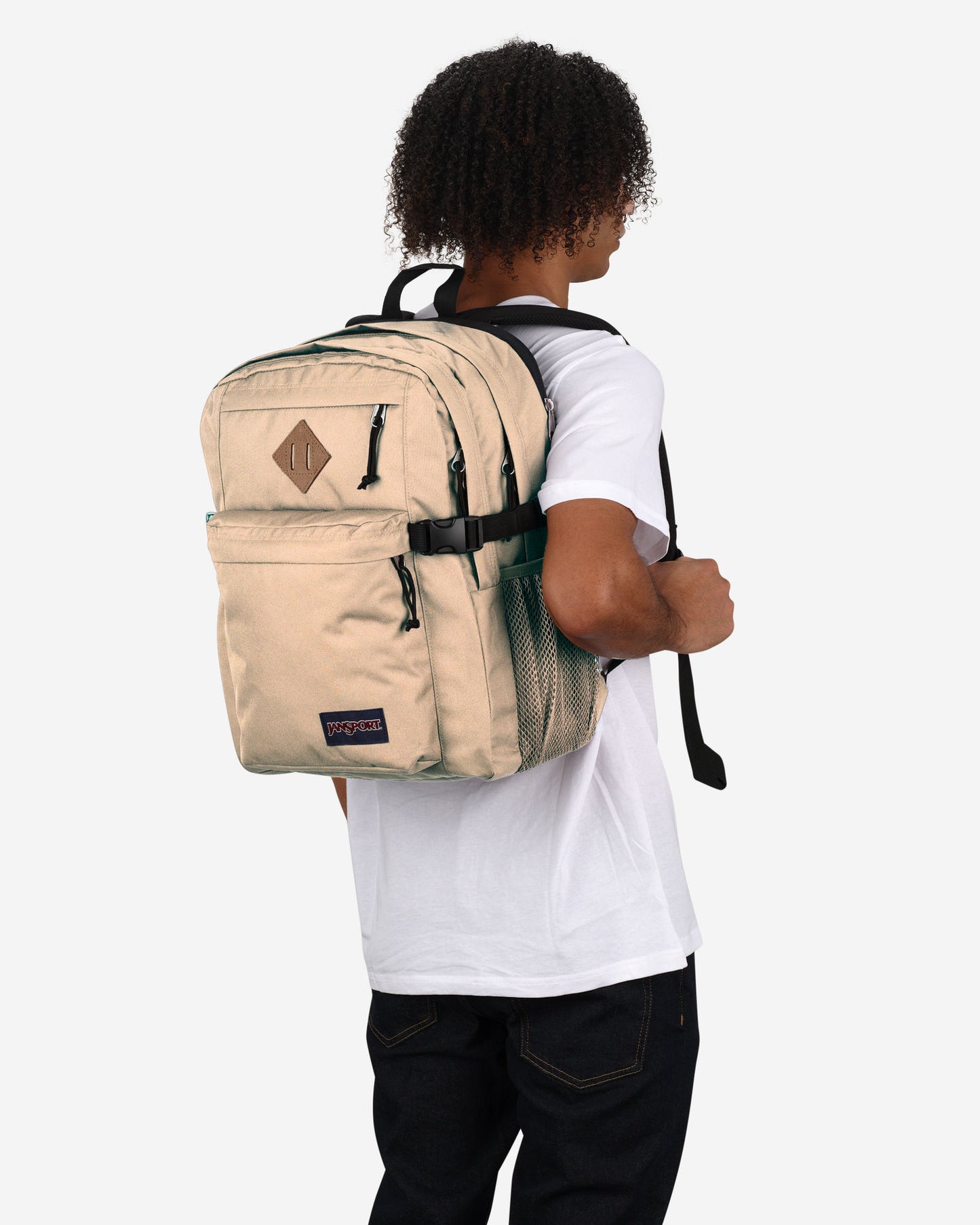 JanSport Main Campus Large laptop backpack Travertine EK0A5BDS8O71
