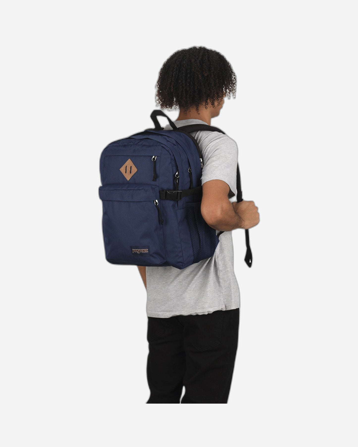 JanSport Main Campus Large laptop backpack Navy EK0A5BDSN541