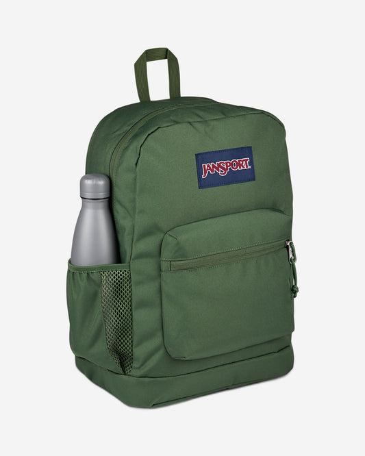 JanSport Cross Town Plus Medium laptop backpack Cargo Green EK0A5BLB2T31