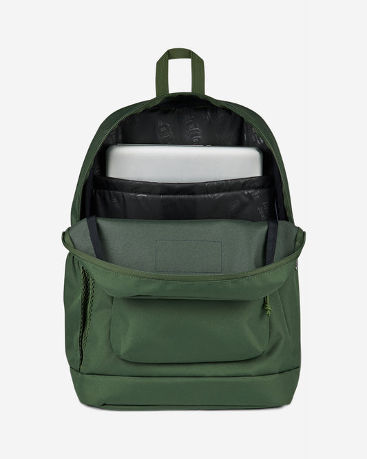 JanSport Cross Town Plus Medium laptop backpack Cargo Green EK0A5BLB2T31