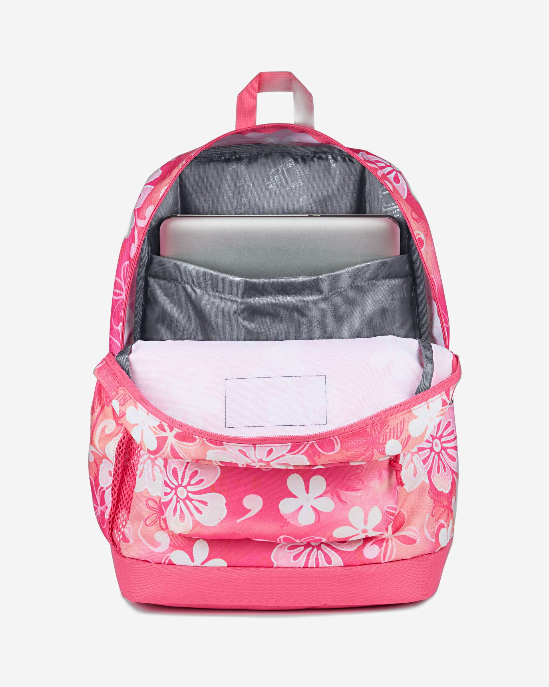 Buy JanSport Cross Town Plus Medium laptop Hiblisscus Backpack