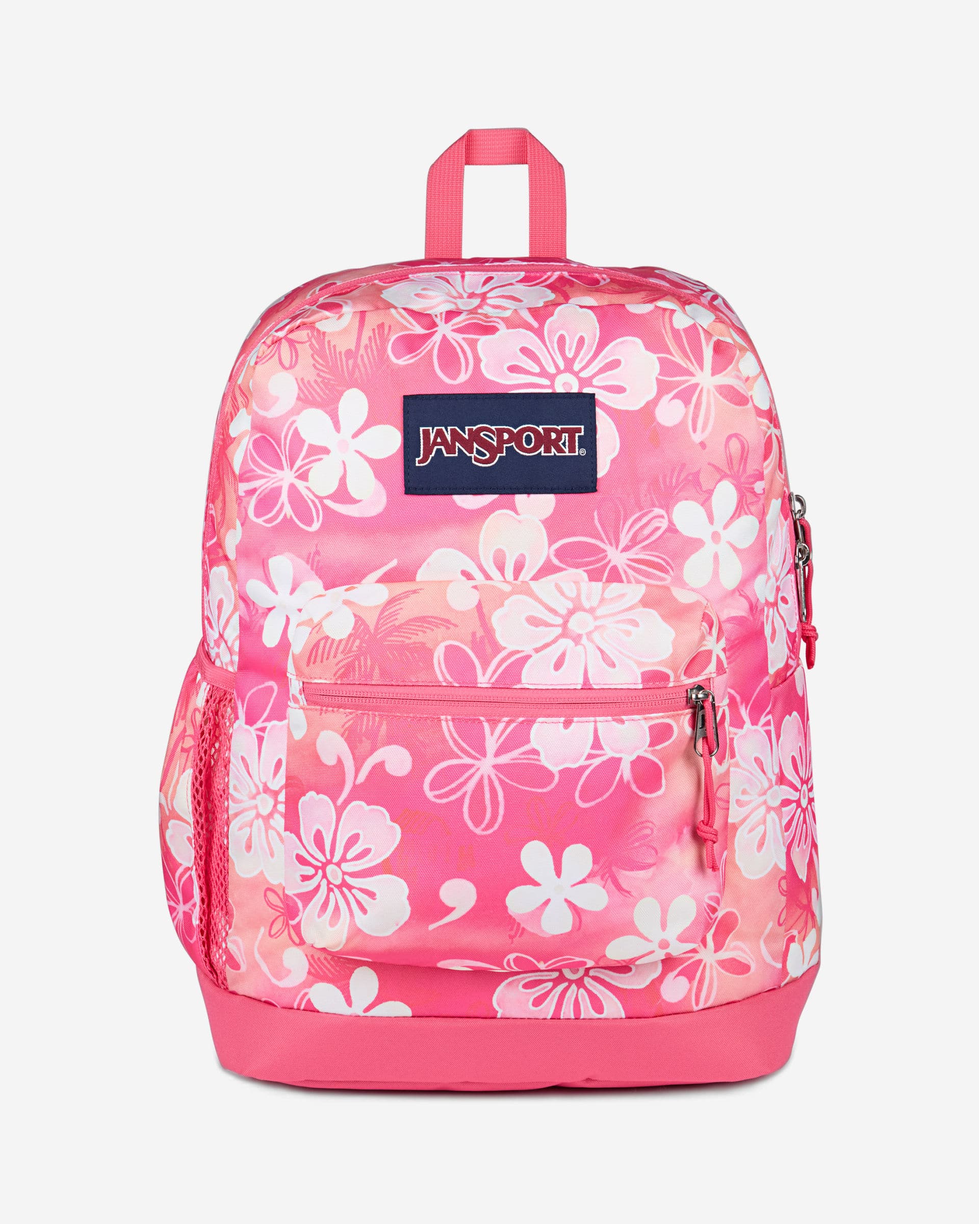 Buy JanSport Cross Town Plus Medium laptop Hiblisscus Backpack Online in UAE