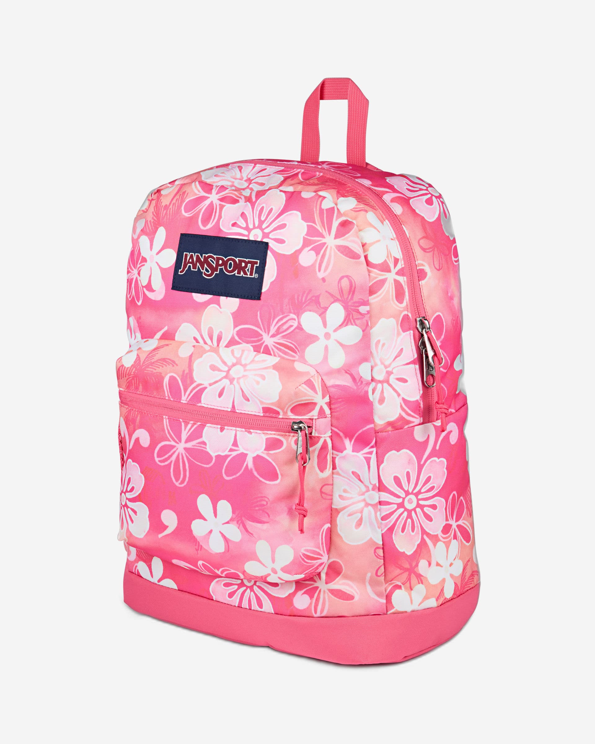 Buy JanSport Cross Town Plus Medium laptop Hiblisscus Backpack Online in UAE